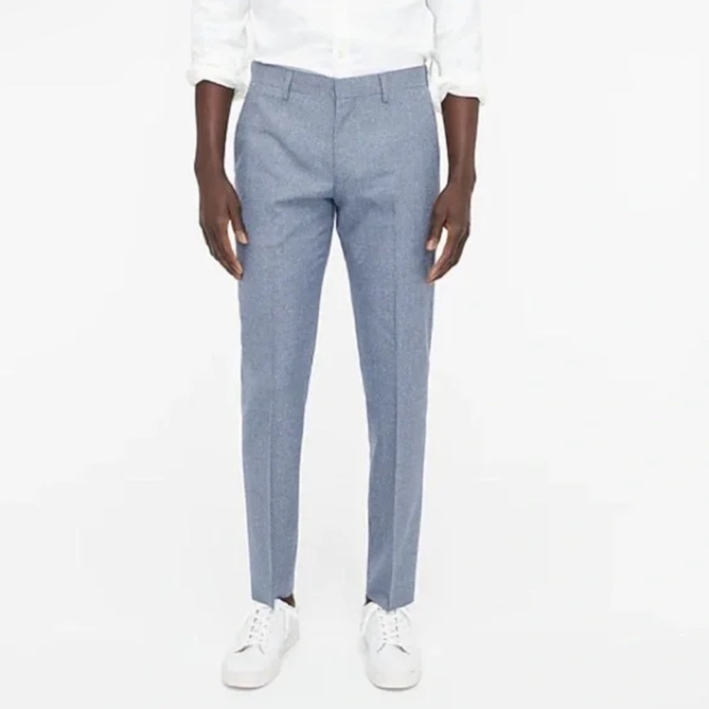 JCrew Ludlow Slim-fit suit pant Italian wool-silk